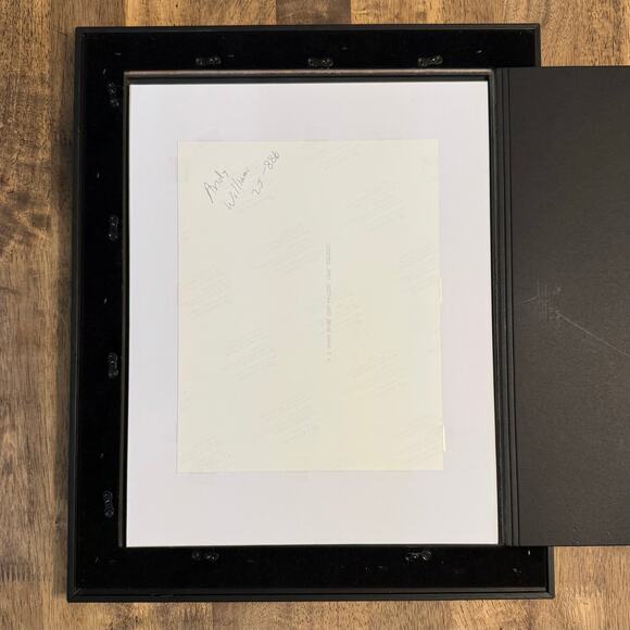 Andy Williams Show Singer Emmy Autograph Framed Photo 14x17 COA Greg Tucker - Picture 5 of 5